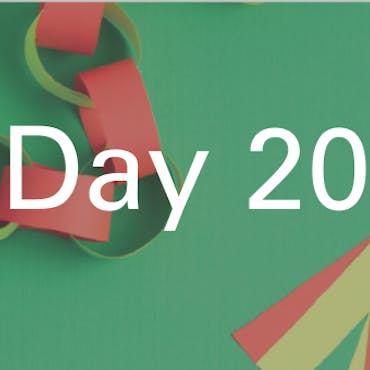 ADVENT calendar card 20