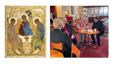 Rublevs hospitality of Abraham